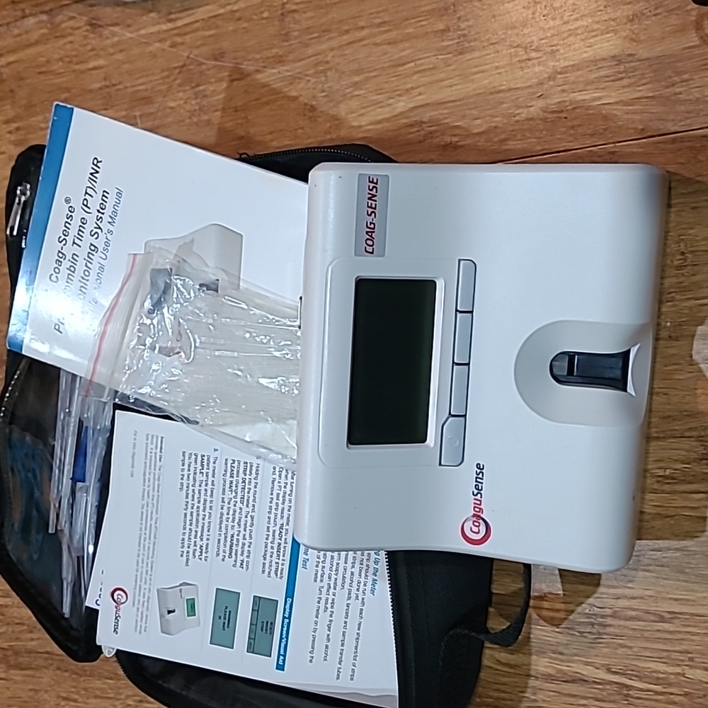 Coag-Sense PT/INR monitoring system